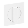 Zentralscheibe mit Drehgriff mit Aufdruck Symbol "0-1-2-3" für Stufenschalter,