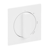 Zentralscheibe mit Drehgriff mit Aufdruck Symbol "0-1-2-3" für Stufenschalter,