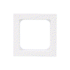 Zwischenring 50x50 mm Kommunikations-Steckverbinder weiß - Busch-art linear®