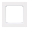 Zwischenring 50x50 mm Kommunikations-Steckverbinder weiß - Busch-art linear®