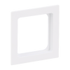 Zwischenring 50x50 mm Kommunikations-Steckverbinder weiß - Busch-art linear®