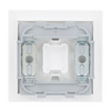 Wippe mit Aufdruck und Beschriftungsfeld Symbol "Klingel" für Taster, 1-fach