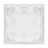 Wippe für Elektroniktaster 1-fach mit transparenten Kalotten Busch-art linear® 