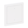 Wippe für Elektroniktaster 1-fach mit transparenten Kalotten Busch-art linear®