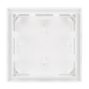 Wippe für Elektroniktaster 1-fach mit transparenten Kalotten Busch-art linear® 