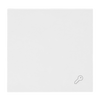 Wippe mit Aufdruck Symbol "Schlüssel" für Taster, 1-fach studioweiß - Busch-art
