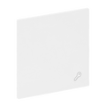Wippe mit Aufdruck Symbol "Schlüssel" für Schalter/Taster, 1-fach studioweiß -