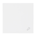 Wippe mit Aufdruck Symbol "Schlüssel" für Schalter/Taster, 1-fach studioweiß