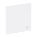 Wippe mit Aufdruck Symbol "Schlüssel" für Schalter/Taster, 1-fach studioweiß
