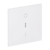 Wippe mit Aufdruck Symbol "0 und 1" mit kleiner transparenter Kalotte für