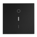 Wippe mit Aufdruck Symbol "0 und 1" mit kleiner transparenter Kalotte für