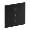 Wippe mit Aufdruck Symbol "0 und 1" mit kleiner transparenter Kalotte für