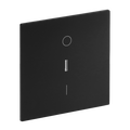 Wippe mit Aufdruck Symbol "0 und 1" mit kleiner transparenter Kalotte für