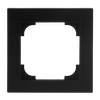Abdeckrahmen 1-fach schwarz matt - Busch-art linear®   