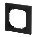 Abdeckrahmen 1-fach schwarz matt - Busch-art linear®