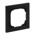 Abdeckrahmen 1-fach schwarz matt - Busch-art linear®