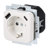 SCHUKO® USB-Steckdosen-Einsatz Safety+ mit USB A/C alpinweiß - Reflex SI   