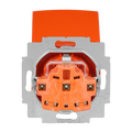 SCHUKO® Steckdosen-Einsatz Safety+ mit Klappdeckel orange - Busch-balance® SI