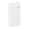 Wippe 2-fach links, mit Symbol "Play/Pause"  Busch-balance® SI   