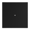 Wippe 1-fach schwarz matt - Busch-art linear®   