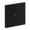 Wippe 1-fach schwarz matt - Busch-art linear®   