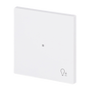 Wippe 1-fach, mit Symbol "Dimmer" studioweiß matt  Busch-art linear®   