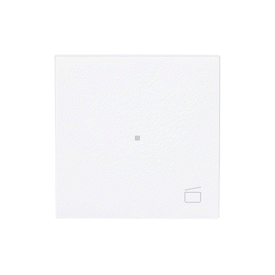 Wippe Symbol "Szene" 1-fach studioweiß - Busch-art linear®   