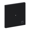 Wippe Symbol "Szene" 1-fach schwarz matt - Busch-art linear®   