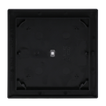 Wippe Symbol "Szene" mit kleiner transparenter Kalotte 1-fach schwarz matt -