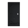 Wippe 2-fach rechts Symbol "Licht" 2-fach schwarz matt - Busch-art linear®