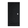 Wippe 2-fach rechts Symbol "Szene" 2-fach schwarz matt - Busch-art linear®