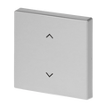 Wippe mit Aufdruck Symbol "Jalousie" für Smart Switch 1-fach alusilber -