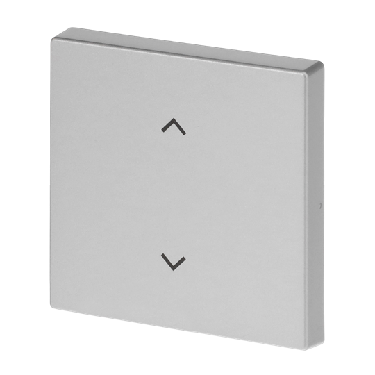 Wippe mit Aufdruck Symbol "Jalousie" für Smart Switch 1-fach alusilber - – Bild 4 von 4