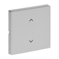 Wippe mit Aufdruck Symbol "Jalousie" für Smart Switch 1-fach alusilber -
