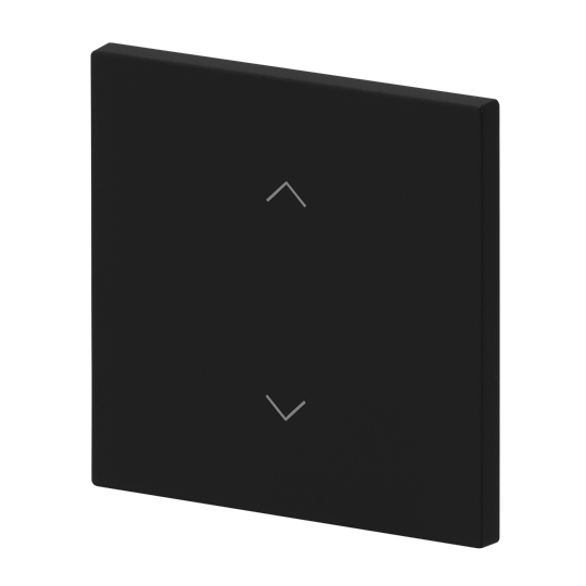 Wippe mit Aufdruck Symbol "Jalousie" für Smart Switch 1-fach schwarz matt - – Bild 4 von 4