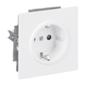 SCHUKO® Steckdosen-Einsatz Safety+ studioweiß - Busch-art linear® studioweiß
