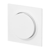 Zentralscheibe für Dimmer Drehknopf mit Glimmlampe studioweiß matt - Busch-art