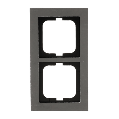 Abdeckrahmen 2-fach betongrau - Busch-axcent® pur   