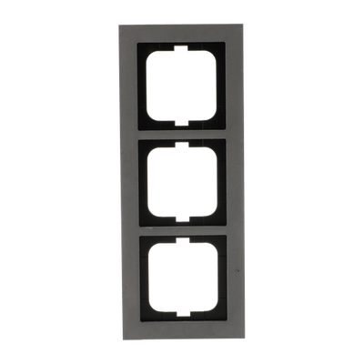 Abdeckrahmen 3-fach betongrau - Busch-axcent® pur