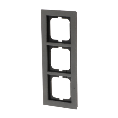 Abdeckrahmen 3-fach betongrau - Busch-axcent® pur   