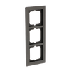 Abdeckrahmen 3-fach betongrau - Busch-axcent® pur   