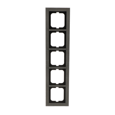 Abdeckrahmen 5-fach betongrau - Busch-axcent® pur