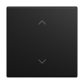 Wippe mit Aufdruck Symbol "Pfeile" für Smart Switch 1-fach schwarz matt -
