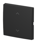 Wippe mit Aufdruck Symbol "Pfeile" für Smart Switch 1-fach schwarz matt -