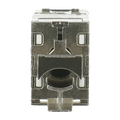 Modular-Jack-Einsatz Modular-Jack-Einsatz, Keystone Cat 6a RJ45 8(8)-Stecker