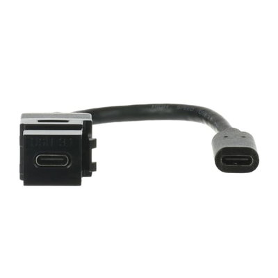 Kabelpeitsche Keystone Modular-Jack-Einsatz, Keystone USB-Stecker Ausführung: