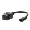 Kabelpeitsche Keystone Modular-Jack-Einsatz, Keystone USB-Stecker Ausführung: