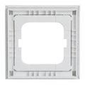 Abdeckrahmen 1-fach studioweiß - Busch-axcent®