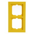 Abdeckrahmen 2-fach gelb - Busch-axcent®