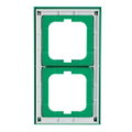 Abdeckrahmen 2-fach grün - Busch-axcent®